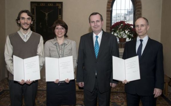 Trojice talentovaných vědců získala prestižní univerzitní Bolzanovu cenu